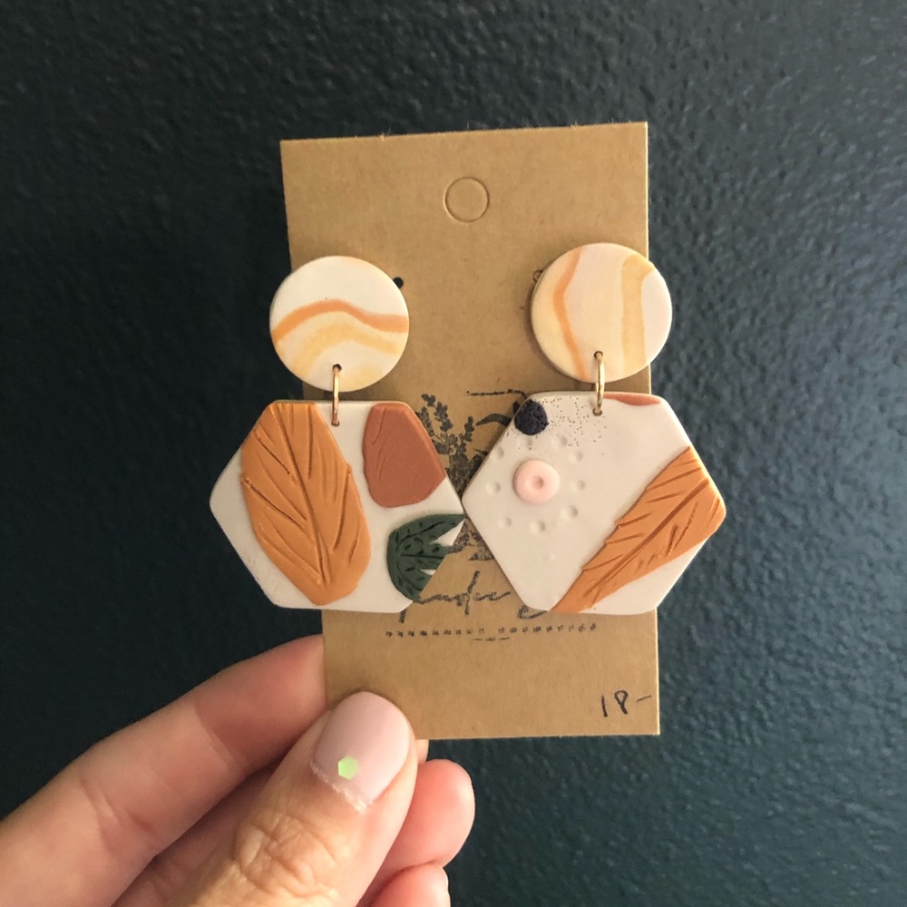 Clay Earrings